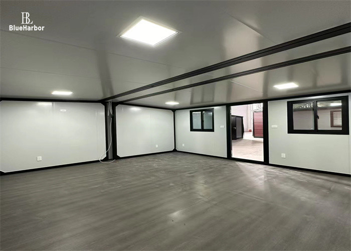 Casa prefabricada expandible de doble ala de acero/aluminio para uso residencial, de fácil y rápida instalación, expandible de 18 a 60 metros cuadrados